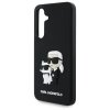 Karl Lagerfeld KLHCS24FE3DRKCNK S24 FE   S721 czarny/black hardcase 3D Rubber Karl&Choupette